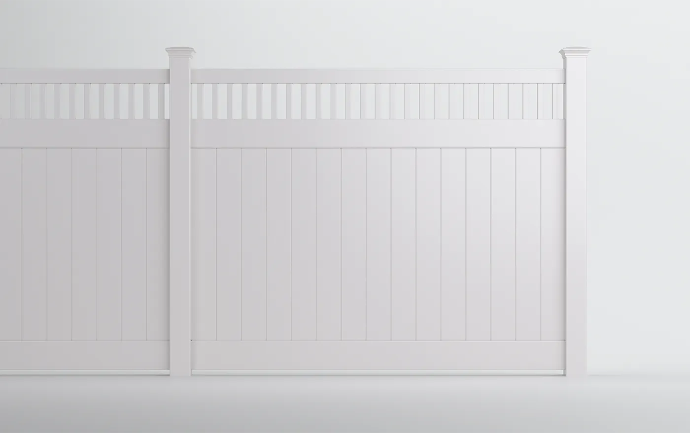 Chesapeake White - vinyl,wood,composite Fencing System