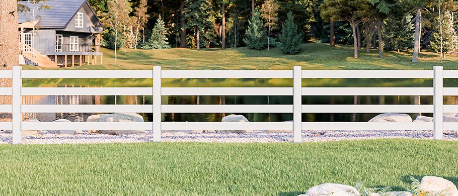 RANCH RAIL 4 - aluminum,chain,automatic Fencing System