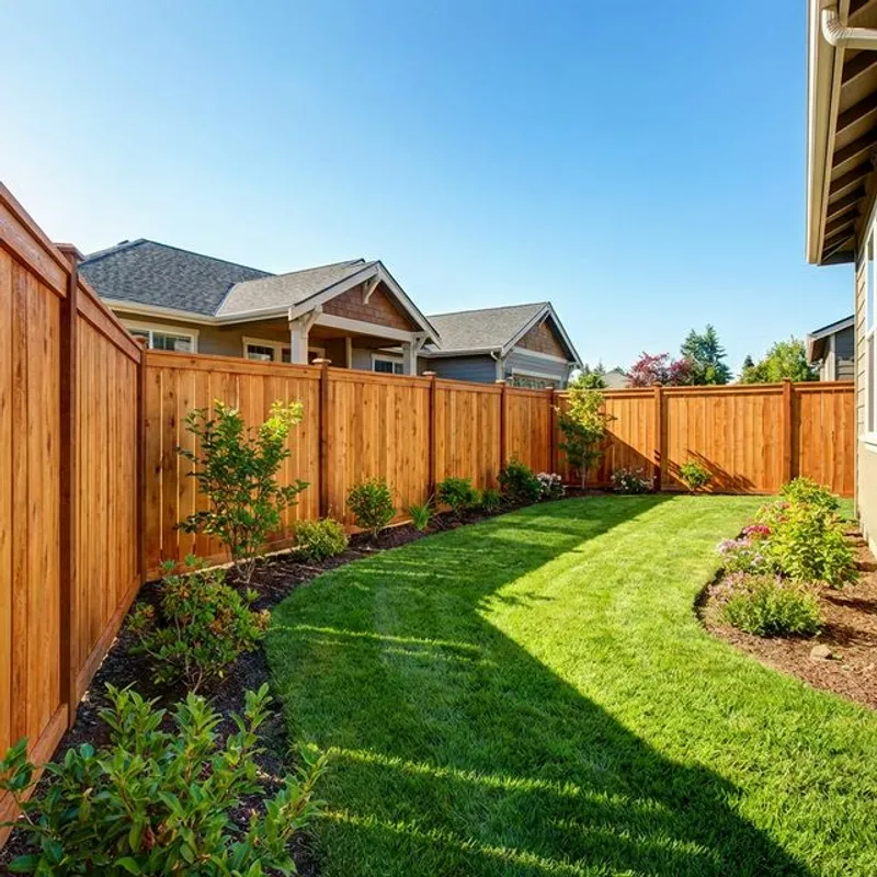 Wood Fence Placeholder - Premium Fencing System